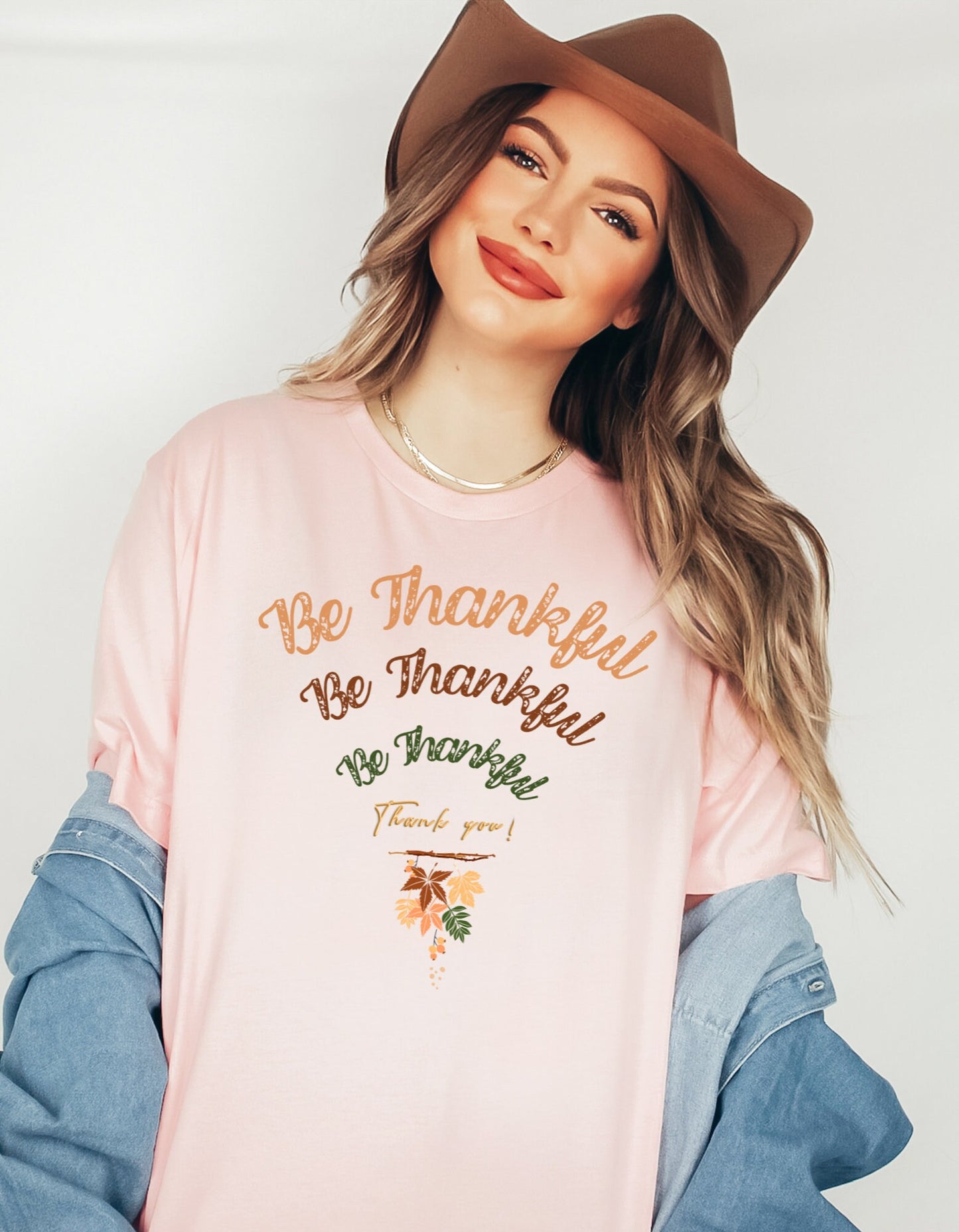 Be Thankful Shirt, Thanksgiving Tee, Fall Vibes Shirt, Fall Graphic Tee, Floral Thankful Shirt
