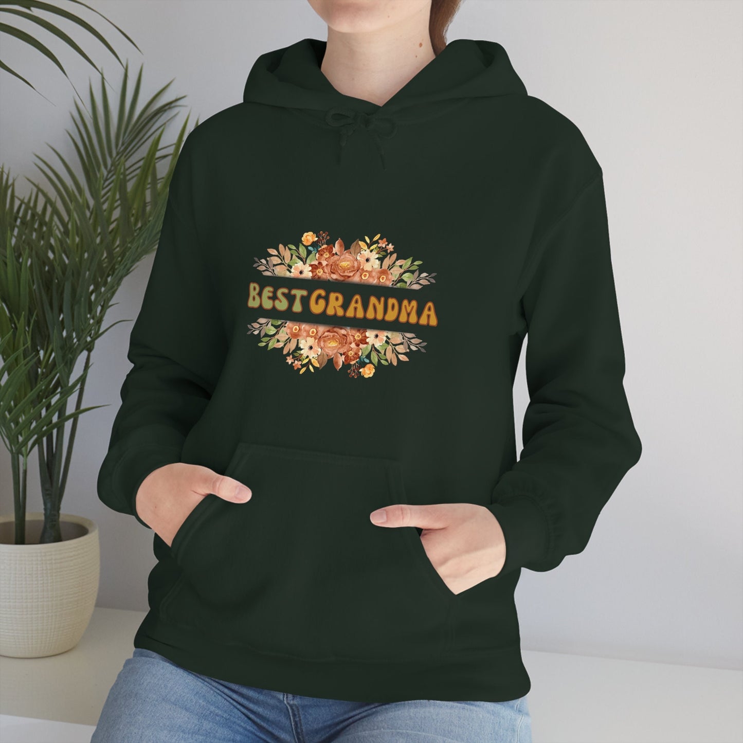 Grandmother Hoodie, Grandma Trendy Sweater, Grandmother pullover present, Unisex Heavy Blend Hooded Sweatshirt