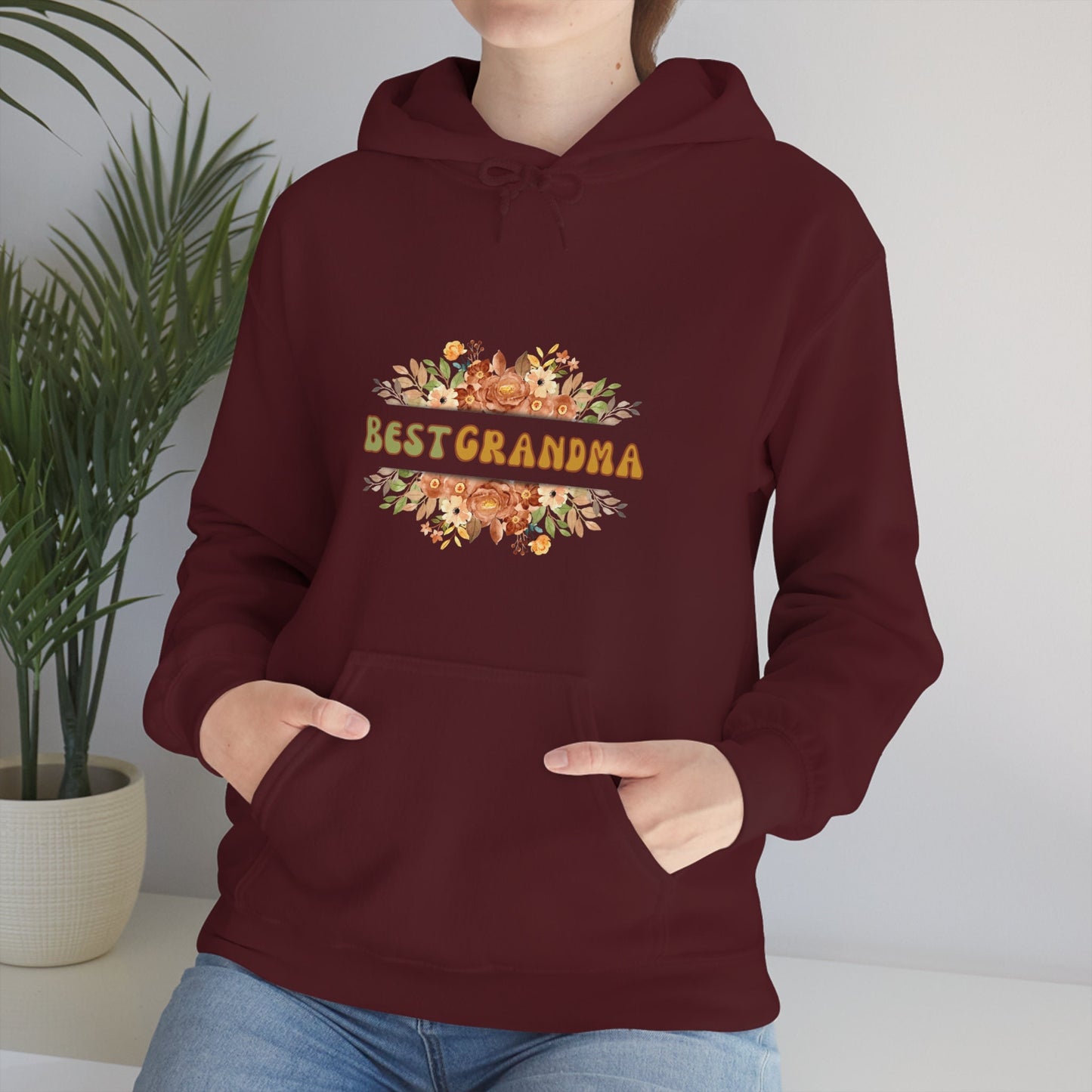Grandmother Hoodie, Grandma Trendy Sweater, Grandmother pullover present, Unisex Heavy Blend Hooded Sweatshirt