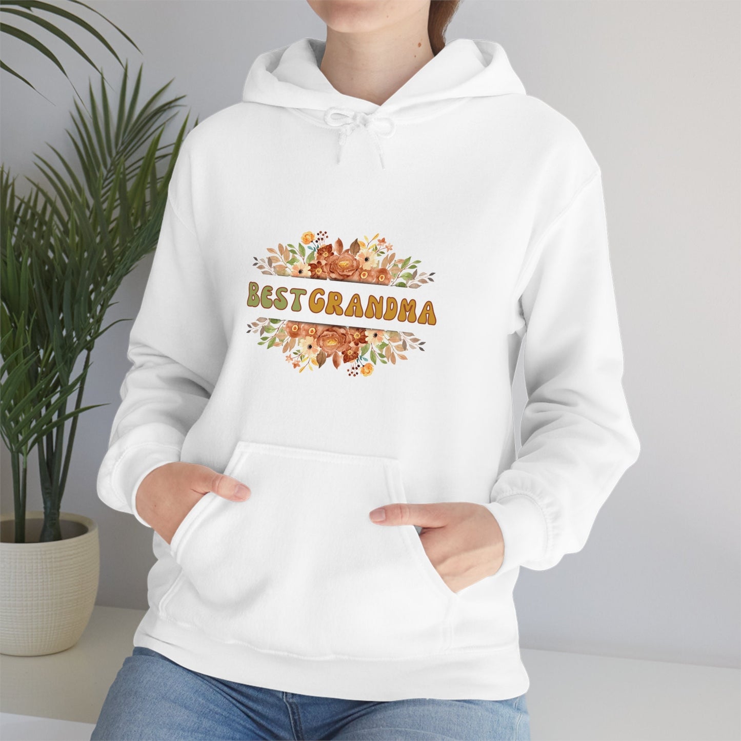 Grandmother Hoodie, Grandma Trendy Sweater, Grandmother pullover present, Unisex Heavy Blend Hooded Sweatshirt