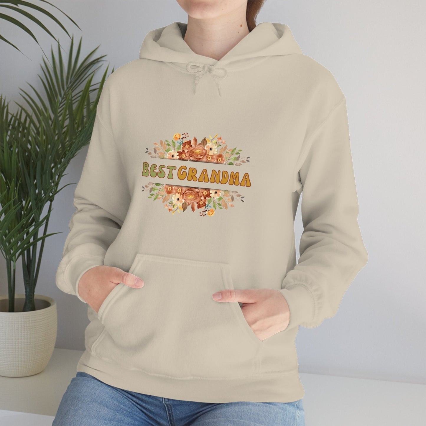 Grandmother Hoodie, Grandma Trendy Sweater, Grandmother pullover present, Unisex Heavy Blend Hooded Sweatshirt
