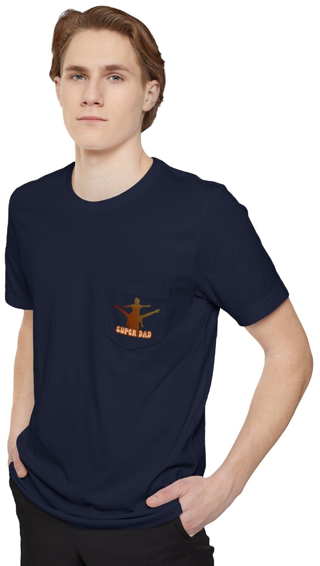 Best Dad Ever Shirt, Father's Day Shirt, New Dad Shirt, Father's Day Gift, Best Dad Ever Gift, Gift For Daddy Pocket Tee