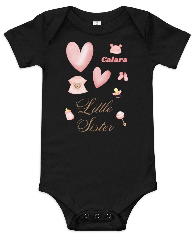 Little Sister Shirt, Baby Announcement, Little Sister Onesie, Pregnancy Reveal, Lil Sis Shirt, Little Sister Outfit, Matching Sister Tee