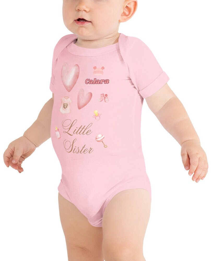 Little Sister Shirt, Baby Announcement, Little Sister Onesie, Pregnancy Reveal, Lil Sis Shirt, Little Sister Outfit, Matching Sister Tee