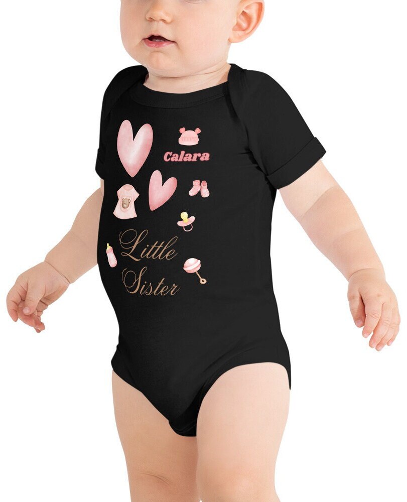 Little Sister Shirt, Baby Announcement, Little Sister Onesie, Pregnancy Reveal, Lil Sis Shirt, Little Sister Outfit, Matching Sister Tee