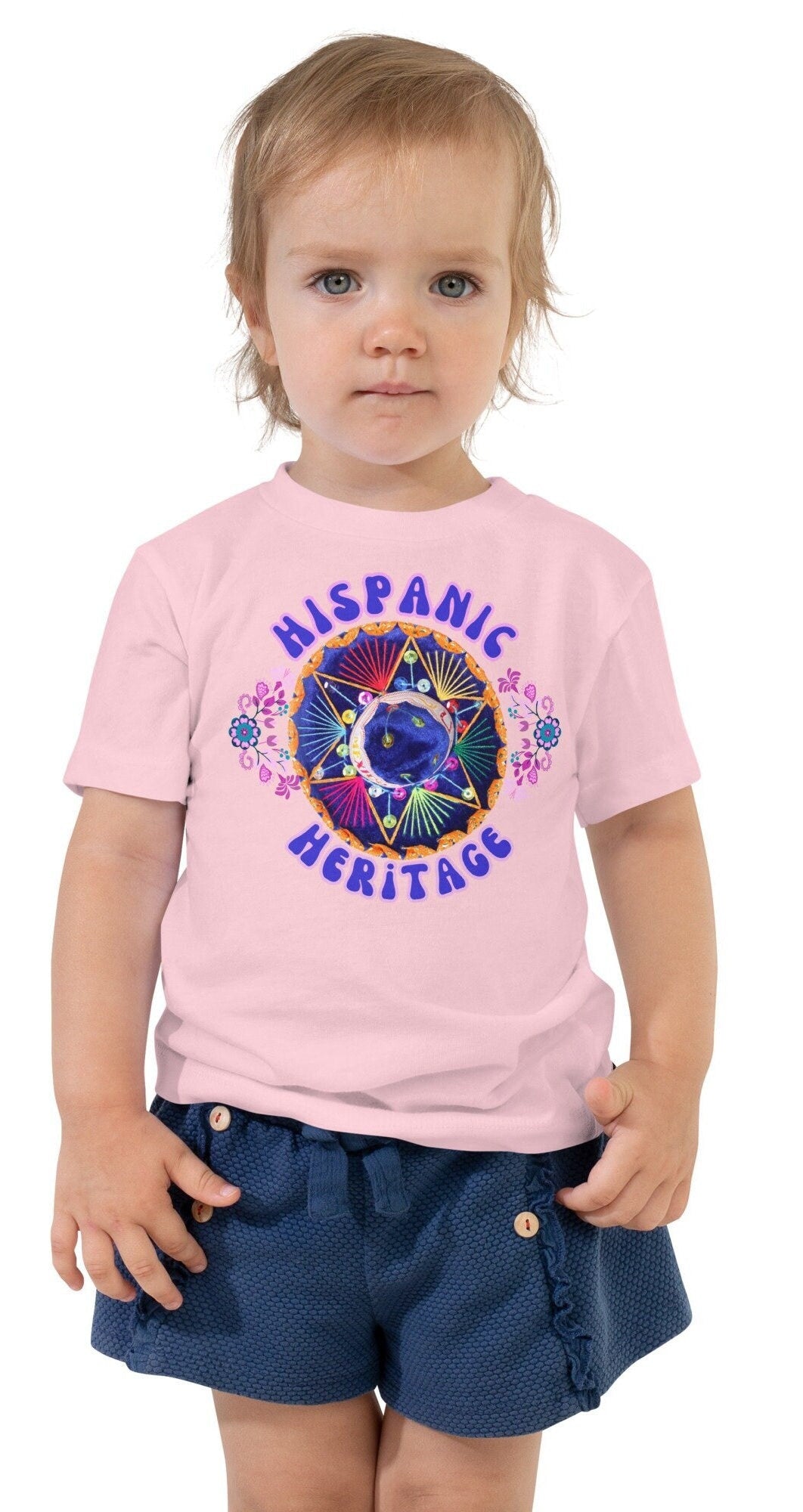 Toddler Hispanic Heritage Shirt, Kid's National Month Shirt, Hispanic Shirt, Latina Kid Shirt, Spanish Shirt, Mexico Shirt