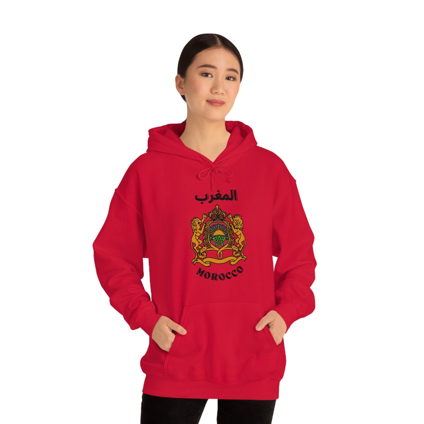Morocco Unisex Heavy Blend Hooded Sweatshirt