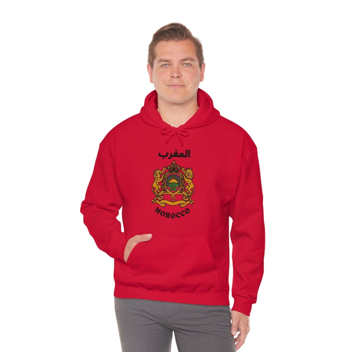 Morocco Unisex Heavy Blend Hooded Sweatshirt