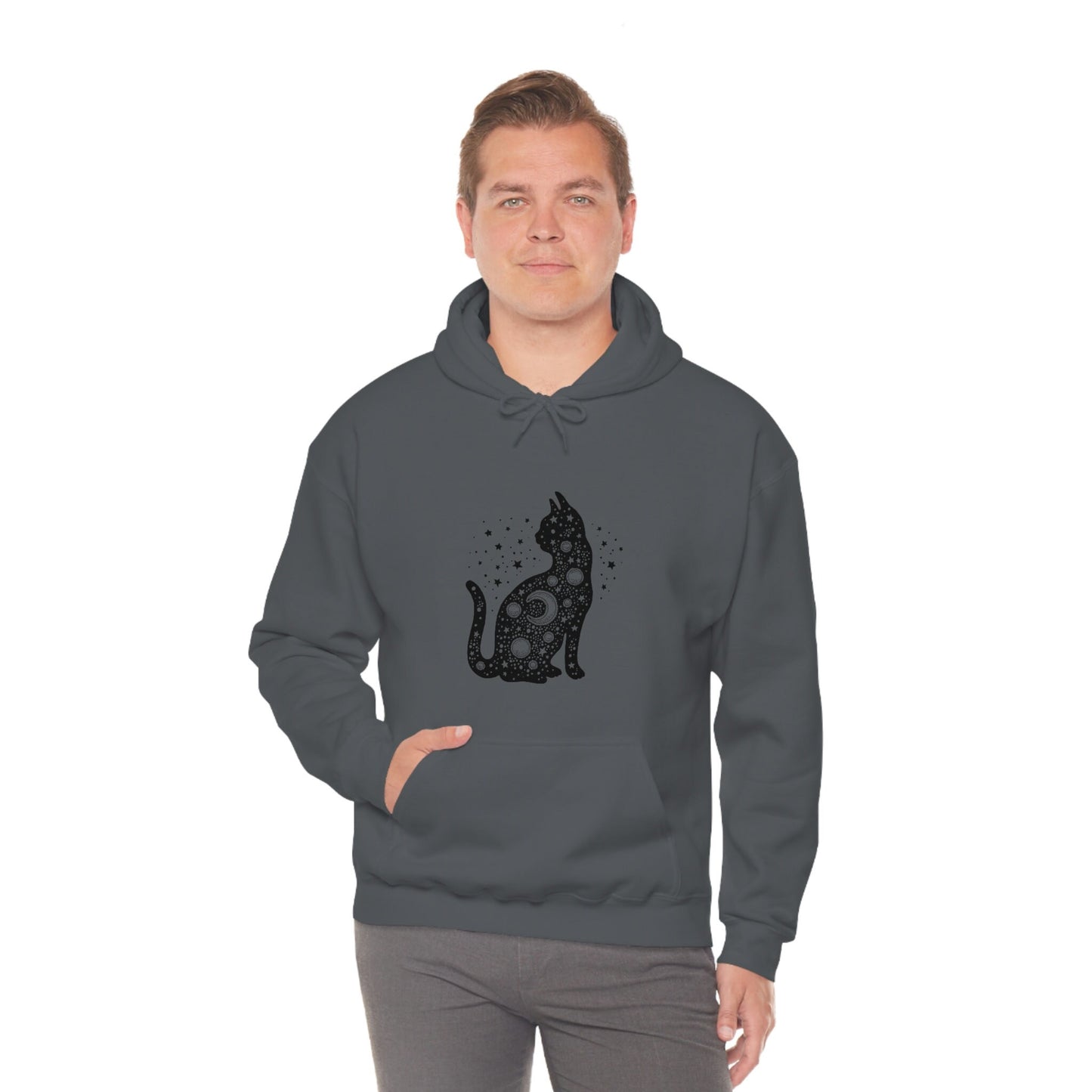 Cat Lover Hoodie, Cat Sweater, Unisex Heavy Blend Hooded Sweatshirt