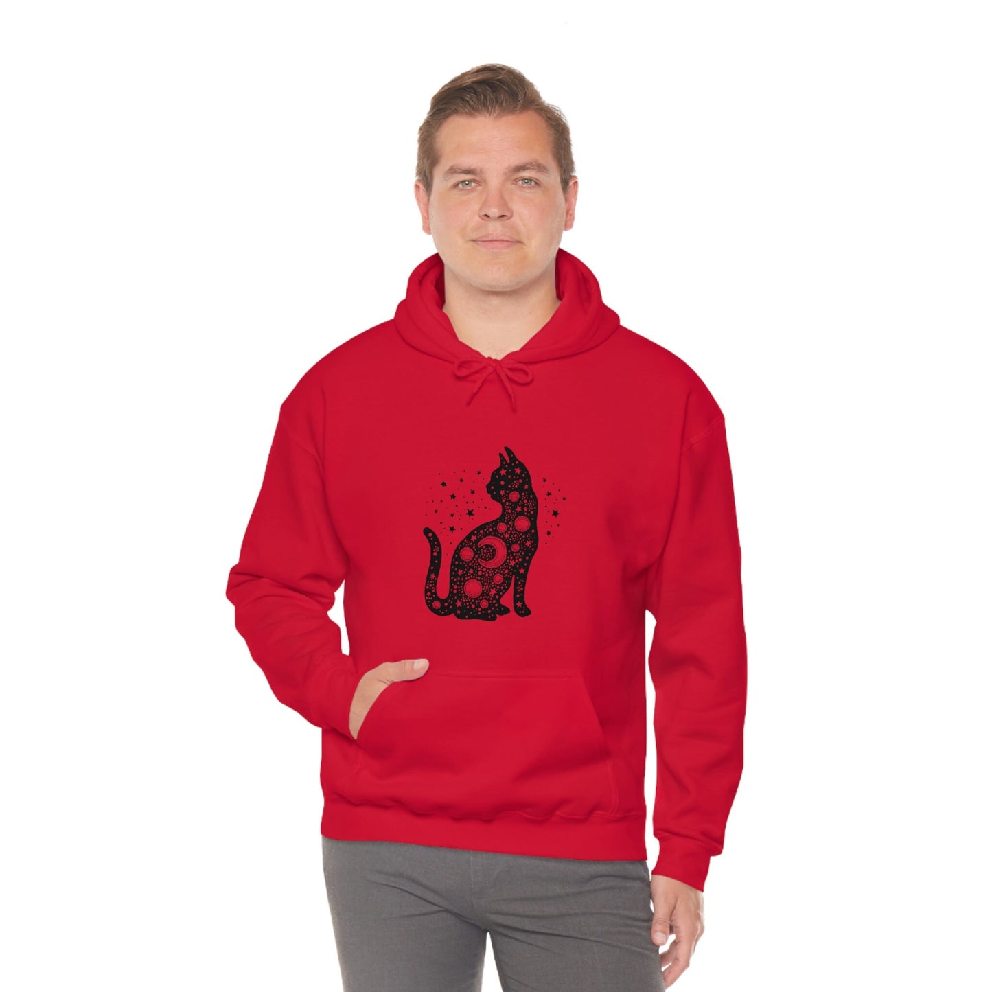 Cat Lover Hoodie, Cat Sweater, Unisex Heavy Blend Hooded Sweatshirt