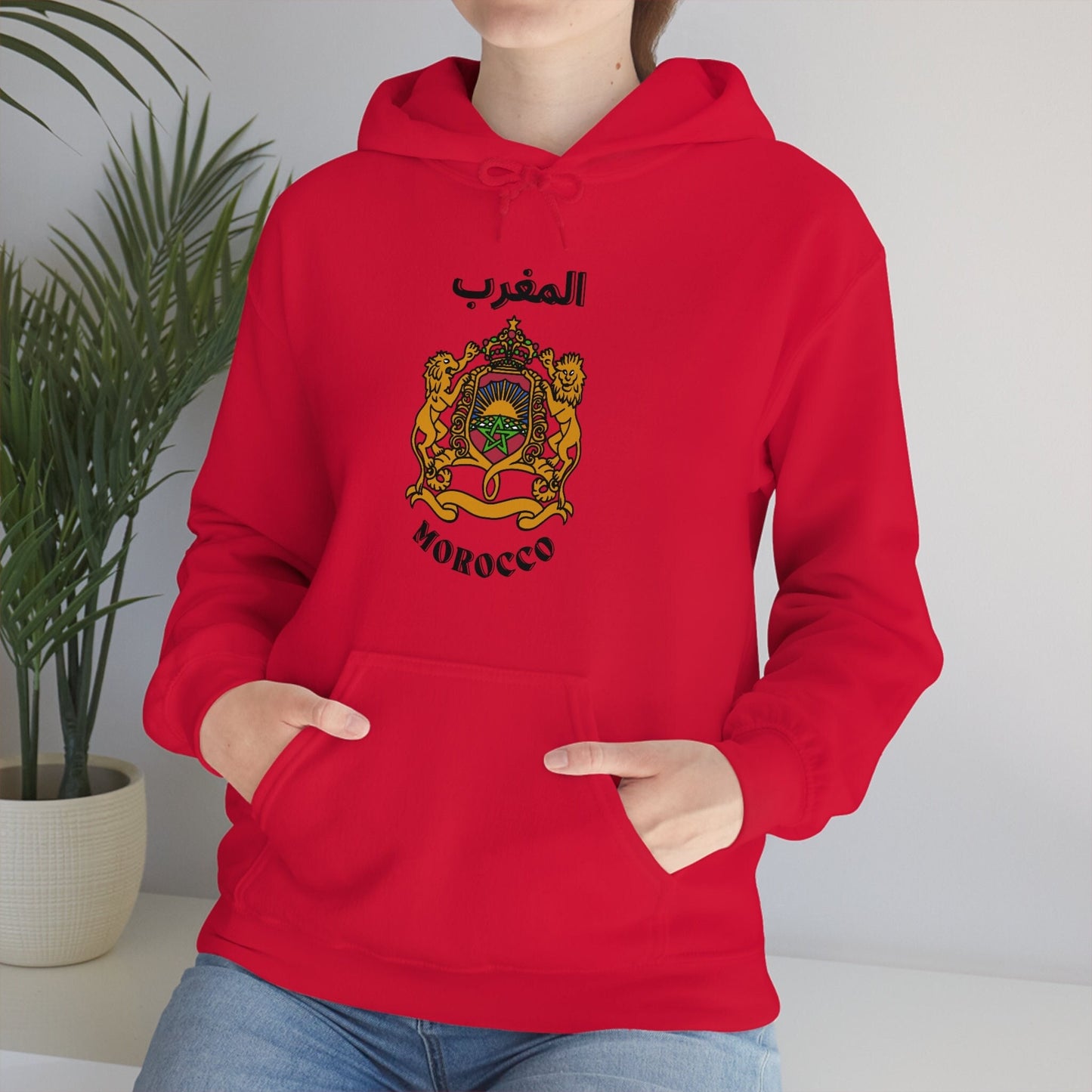 Morocco Unisex Heavy Blend Hooded Sweatshirt