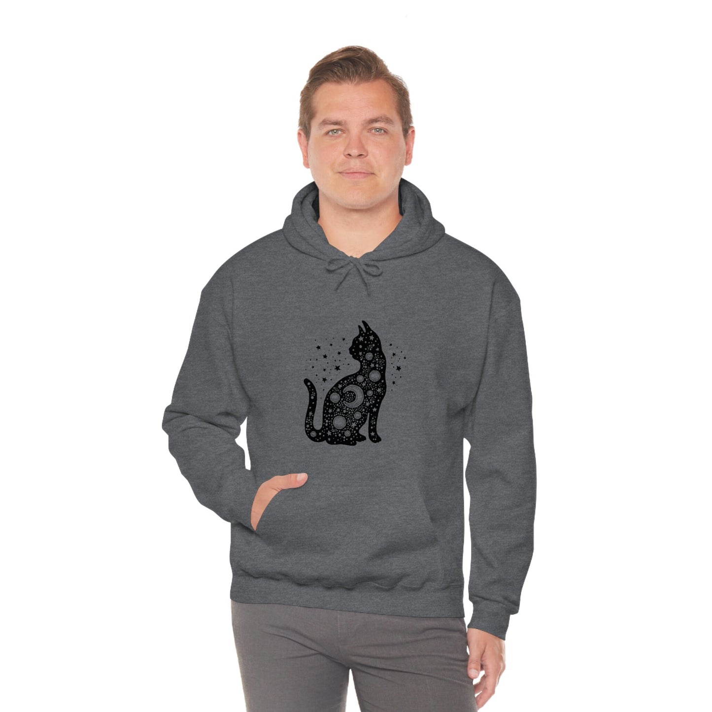 Cat Lover Hoodie, Cat Sweater, Unisex Heavy Blend Hooded Sweatshirt