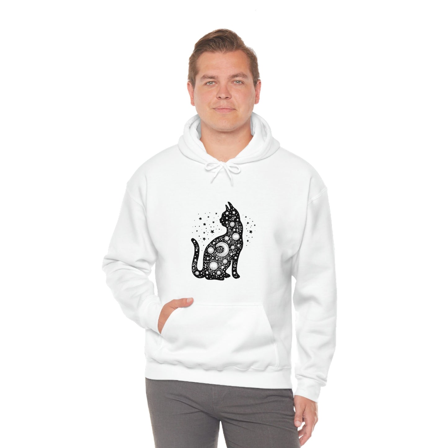 Cat Lover Hoodie, Cat Sweater, Unisex Heavy Blend Hooded Sweatshirt