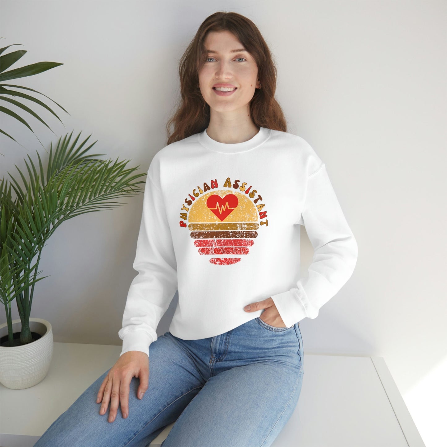 Physician Assistant Sweatshirt, PA Sweatshirt, PA Sweater, PA Heavy Blend Crewneck Pullover