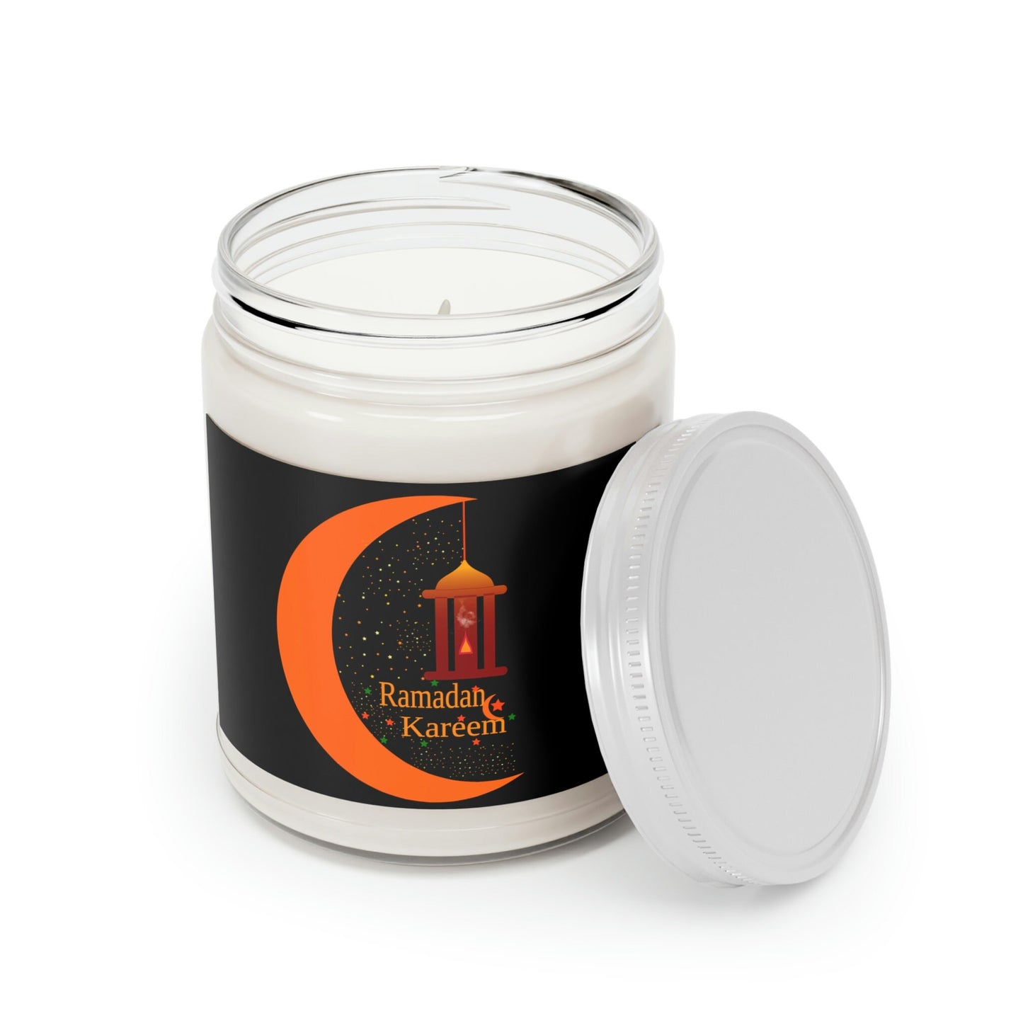 Ramadan Scented Soy Candle 9oz (3.50" X 2.75"), Ramadan Gift, Ramadan Decoration, Islamic Gift, Islamic Home Decor, Ramadan Mubarak