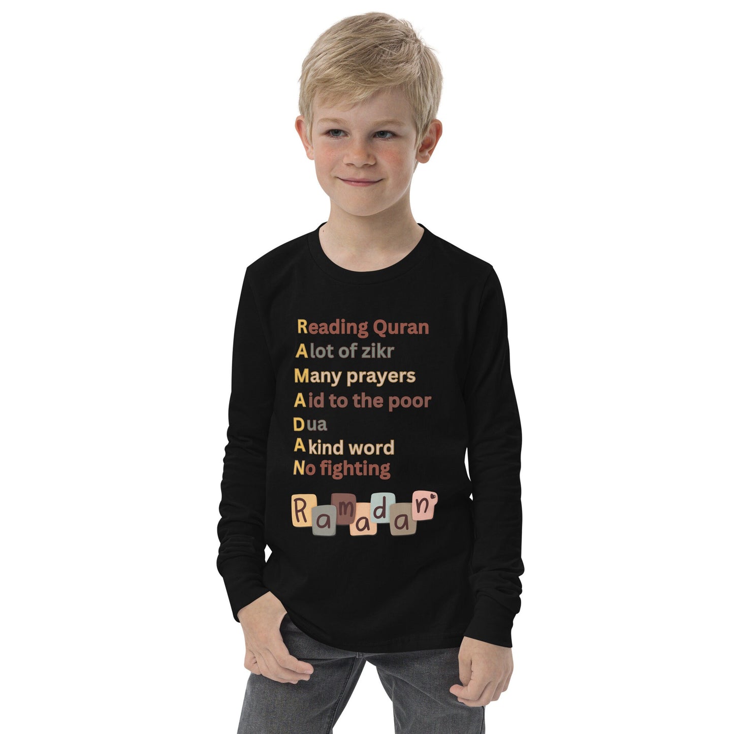 Ramadan Gift, Eid Gift, Funny Fasting Shirt, Ramadan, Ramadan Mubarak T-Shirt, Islamic Shirts, Muslim Kids Shirt