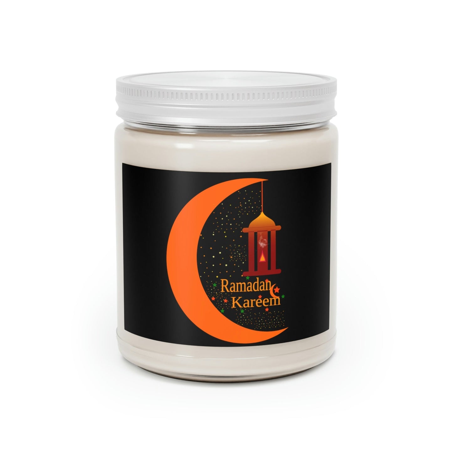 Ramadan Scented Soy Candle 9oz (3.50" X 2.75"), Ramadan Gift, Ramadan Decoration, Islamic Gift, Islamic Home Decor, Ramadan Mubarak