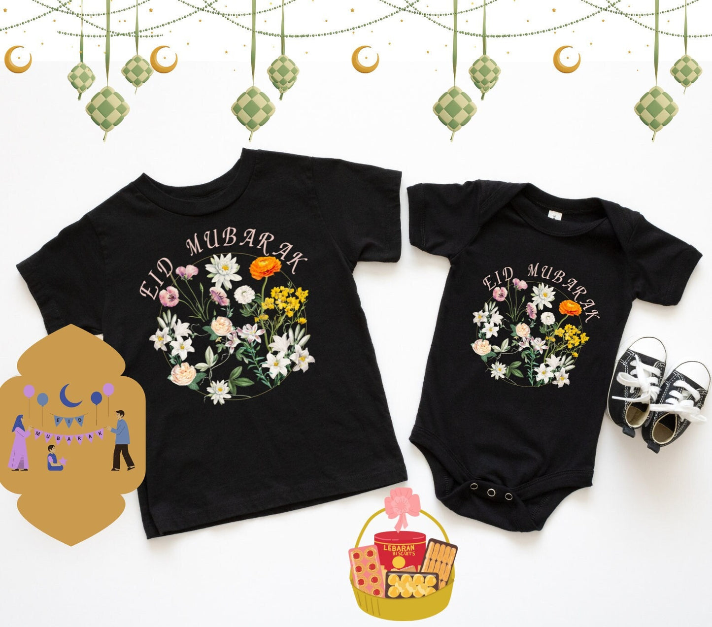 Family Eid Shirt, Islamic Shirts, Eid Shirt for Kids, Eid 2023 Shirts, Eid Mubarak Shirt, Muslim Tee, Quran shirt
