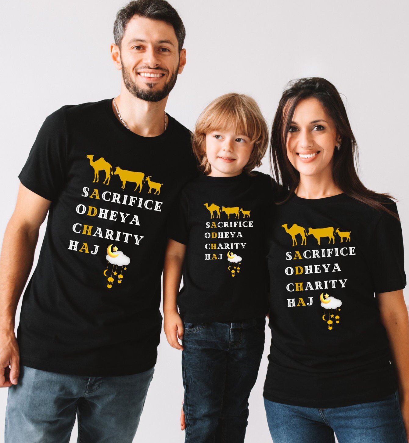 Eid Mubarak Shirt, Muslim Eid Shirt, Eid Al Adha Shirt, Happy Eid Shirt, Family Matching Tees, Muslim Gift Shirt