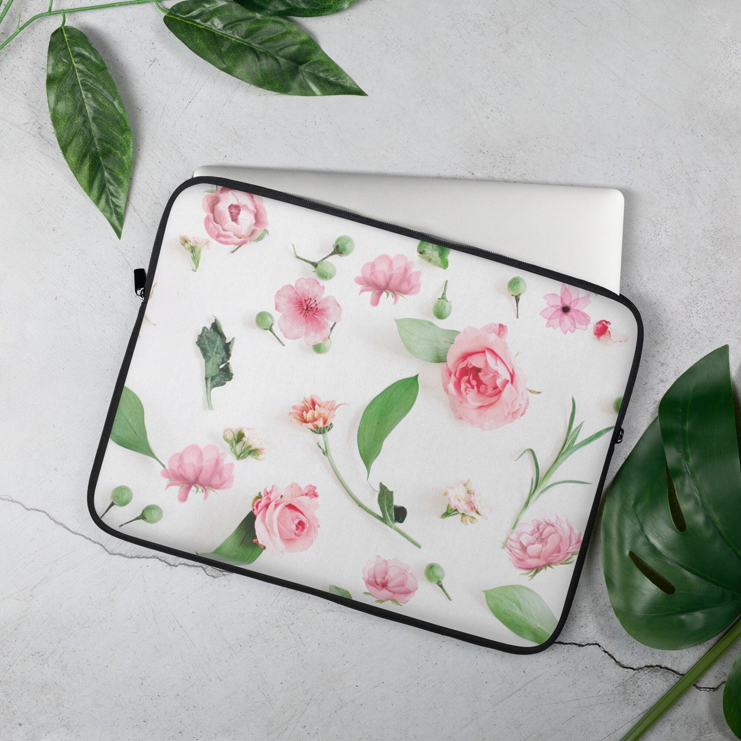 Floral Laptop Sleeve, MacBook Air 13 bag, MacBook Pro 15 Sleeve, MacBook Bag, Laptop Sleeve Cute, Ipad Sleeve
