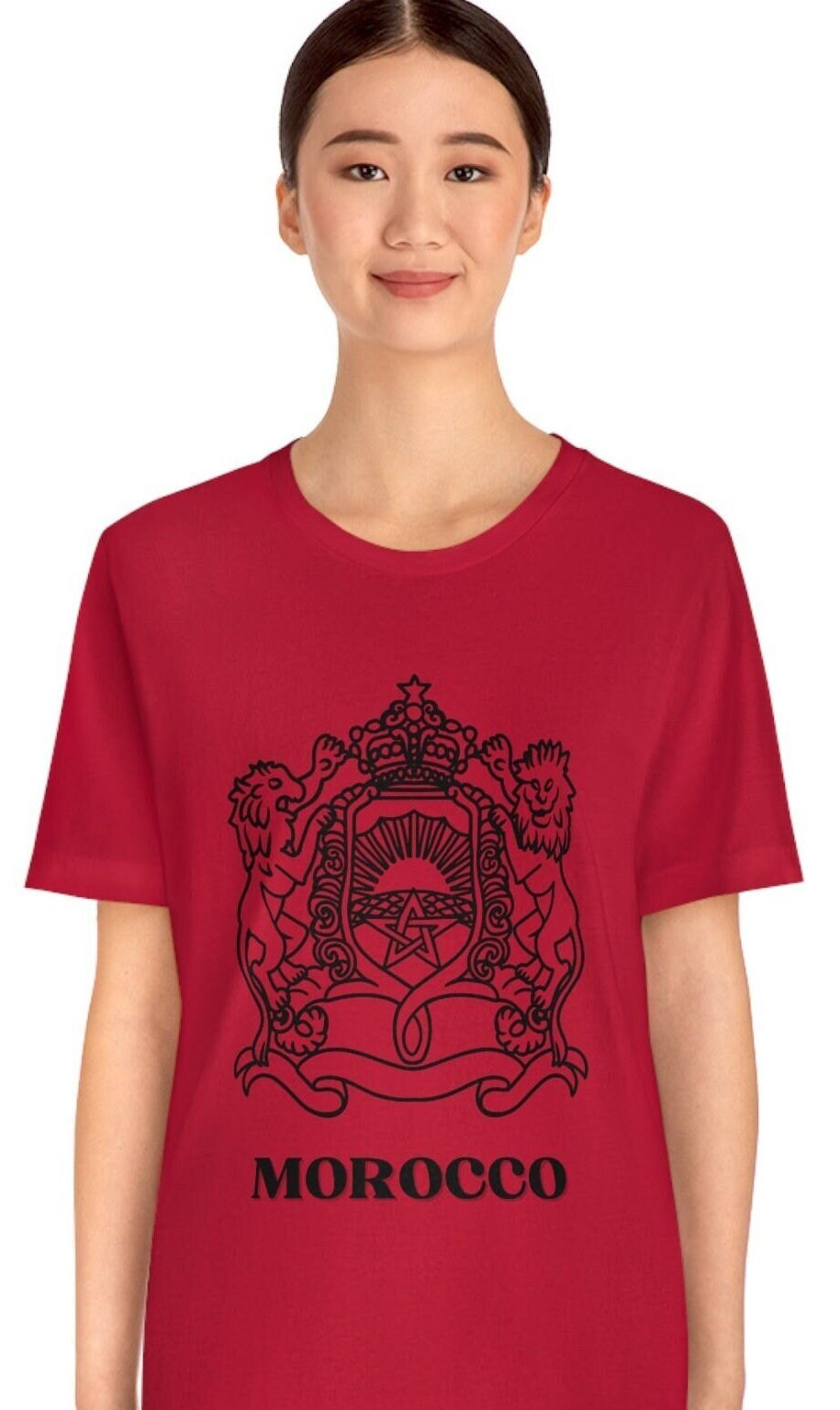 Morocco Team Jersey, World Cup Morocco Fan Shirt, FIFA 2022 Morocco Soccer lover, Morocco Lovers Jersey, Morocco Short Sleeve Tee