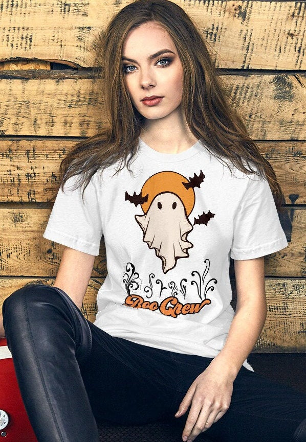The Boo Crew Shirt, Halloween Party Tee, Halloween Tee, Spooky Shirt, Halloween Gift, The Boo Crew Tee, Halloween Unisex t-shirt