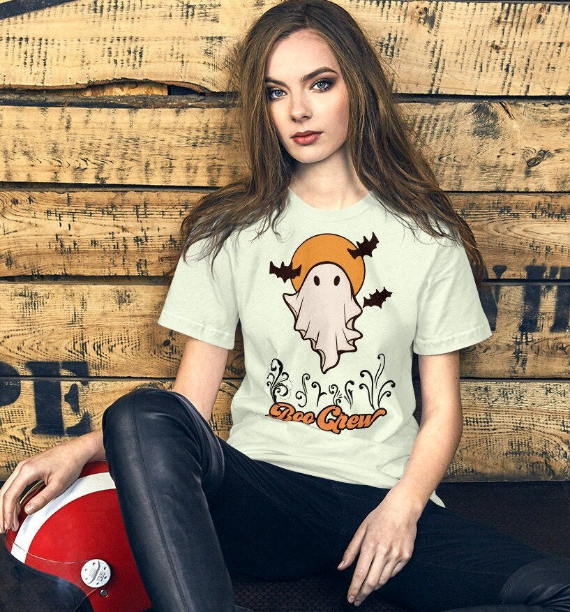 The Boo Crew Shirt, Halloween Party Tee, Halloween Tee, Spooky Shirt, Halloween Gift, The Boo Crew Tee, Halloween Unisex t-shirt