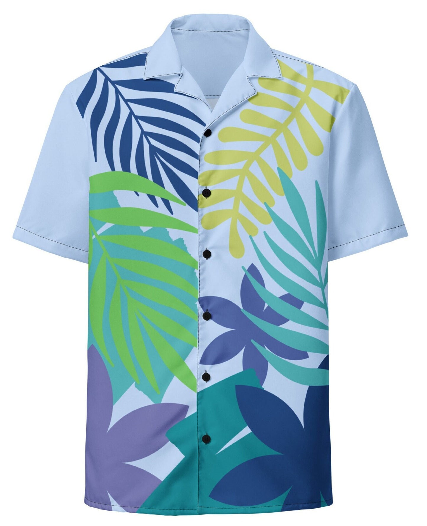 Hawaii Aloha Shirt, Summer Beach Shirt, Hawaii Summer Shirt for Him, Colorful Nature Men's button shirt