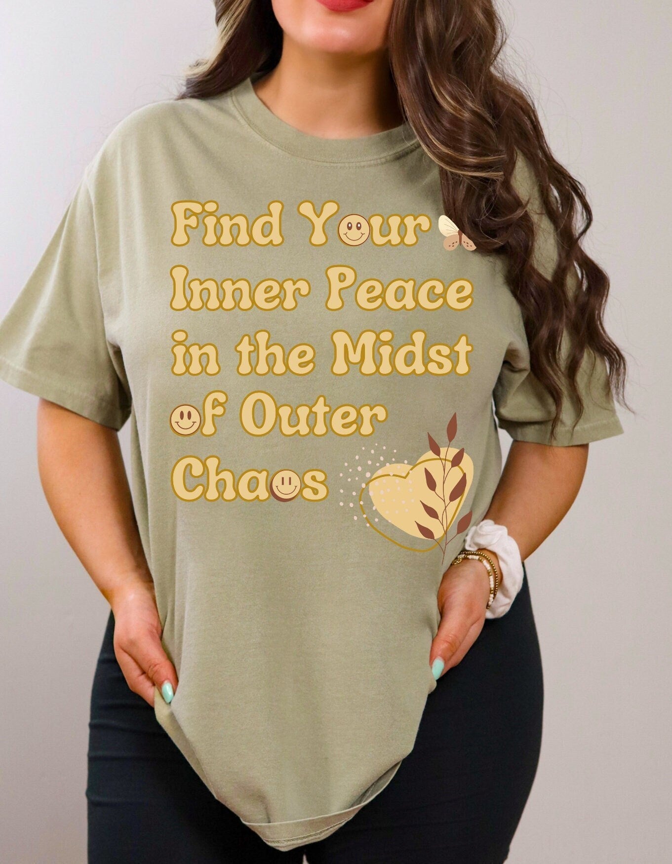 Find Your Inner Peace Mental Health Shirt, Anxiety Shirt, Inspirational Shirt, Motivation Shirt, Suicide Awareness