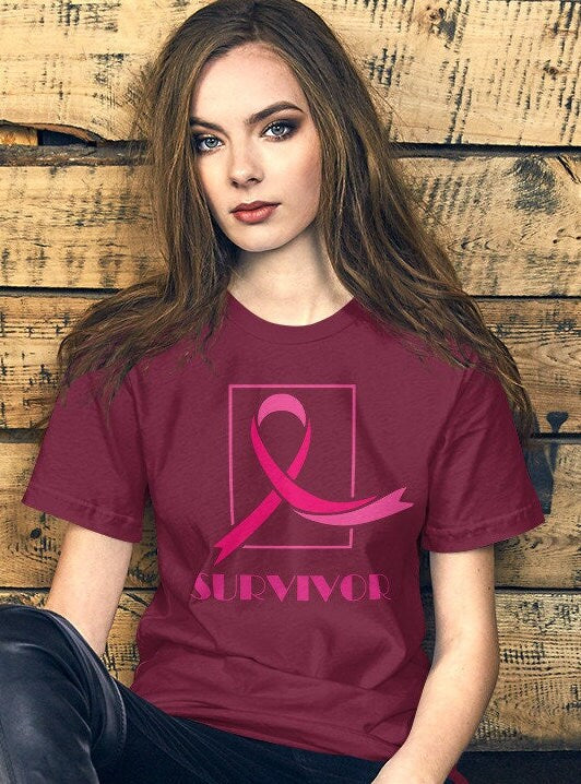 Breast Cancer Awareness Shirt, Cancer Support Shirt, Pink Ribbon Shirt, Warrior Shirt