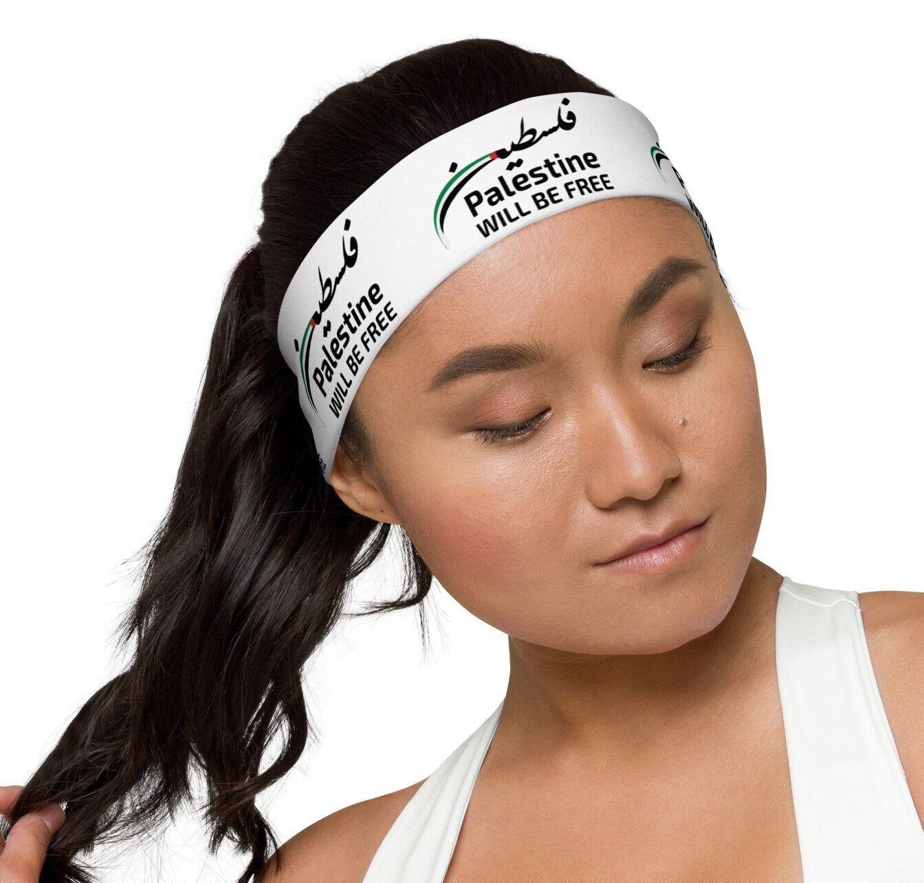 Free Palestine Headband, Save Gaza Headband
