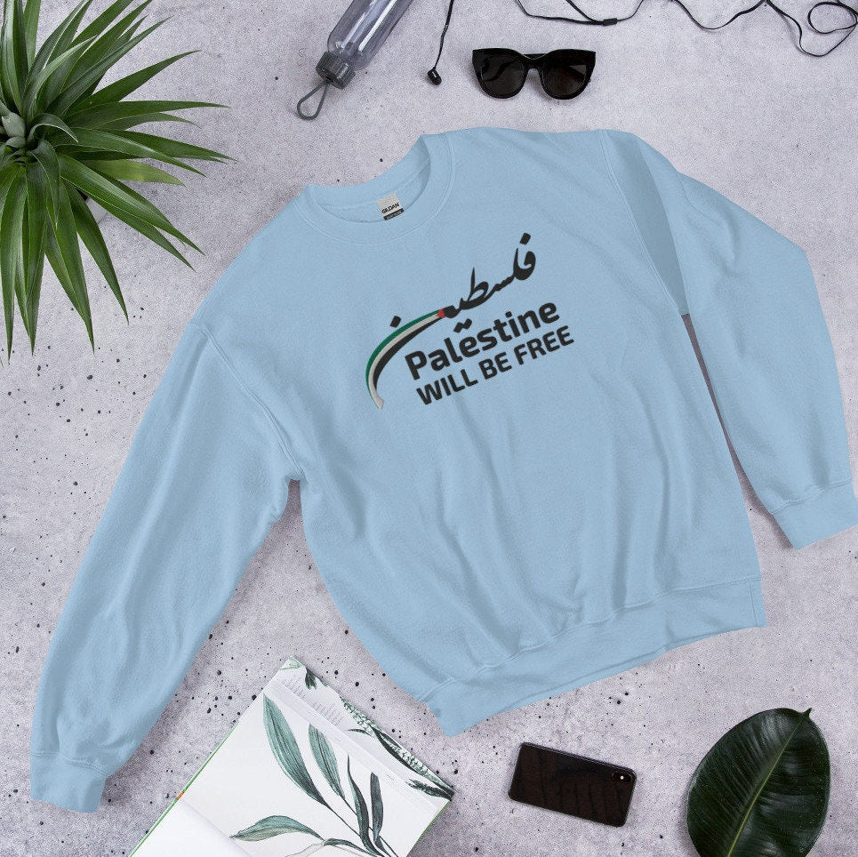 Embroidered Palestine Sweatshirt