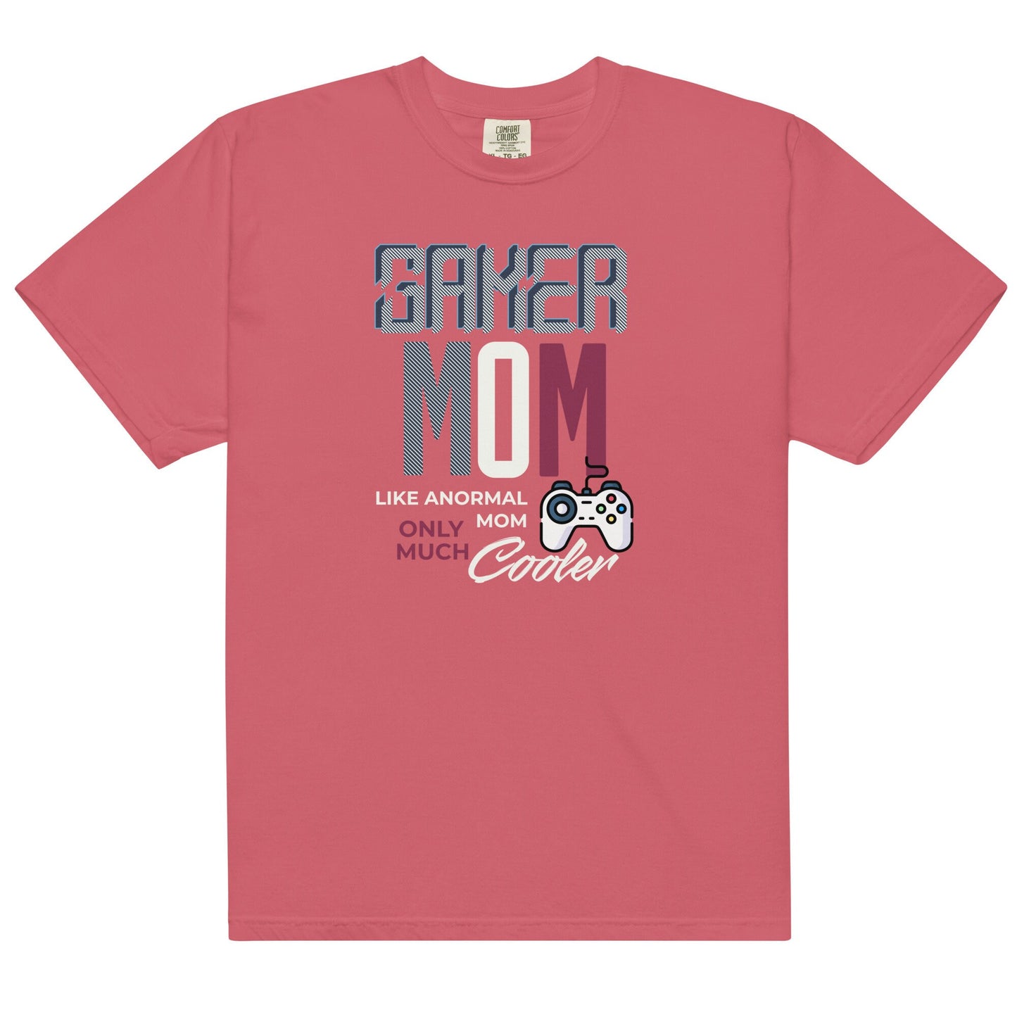 Comfort Colors Gamer Mom Shirt, Gift For Gamer Mom, Game Lover Shir