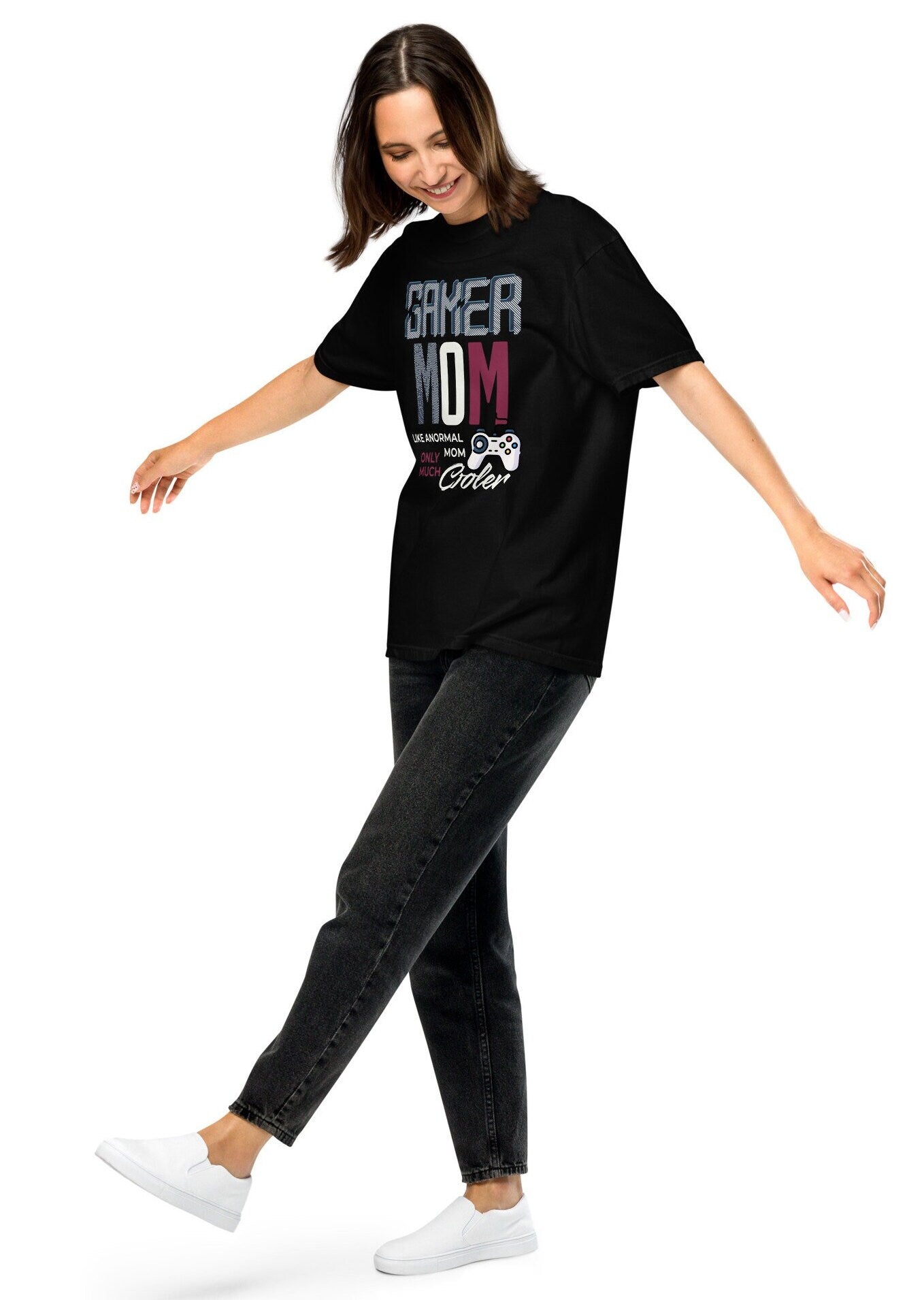 Comfort Colors Gamer Mom Shirt, Gift For Gamer Mom, Game Lover Shir