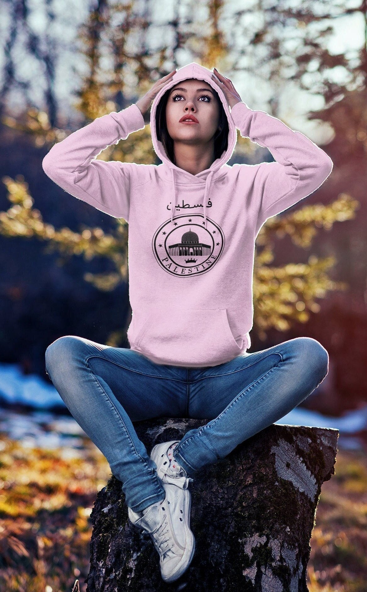 Palastine Hoodie, Free Palastine Hooded Sweatshirt, Gaza Supporter Hoodie