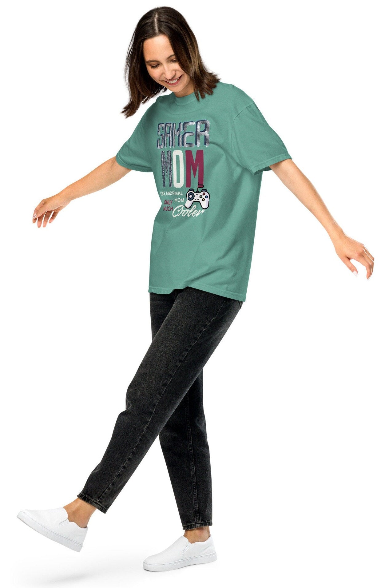 Comfort Colors Gamer Mom Shirt, Gift For Gamer Mom, Game Lover Shir