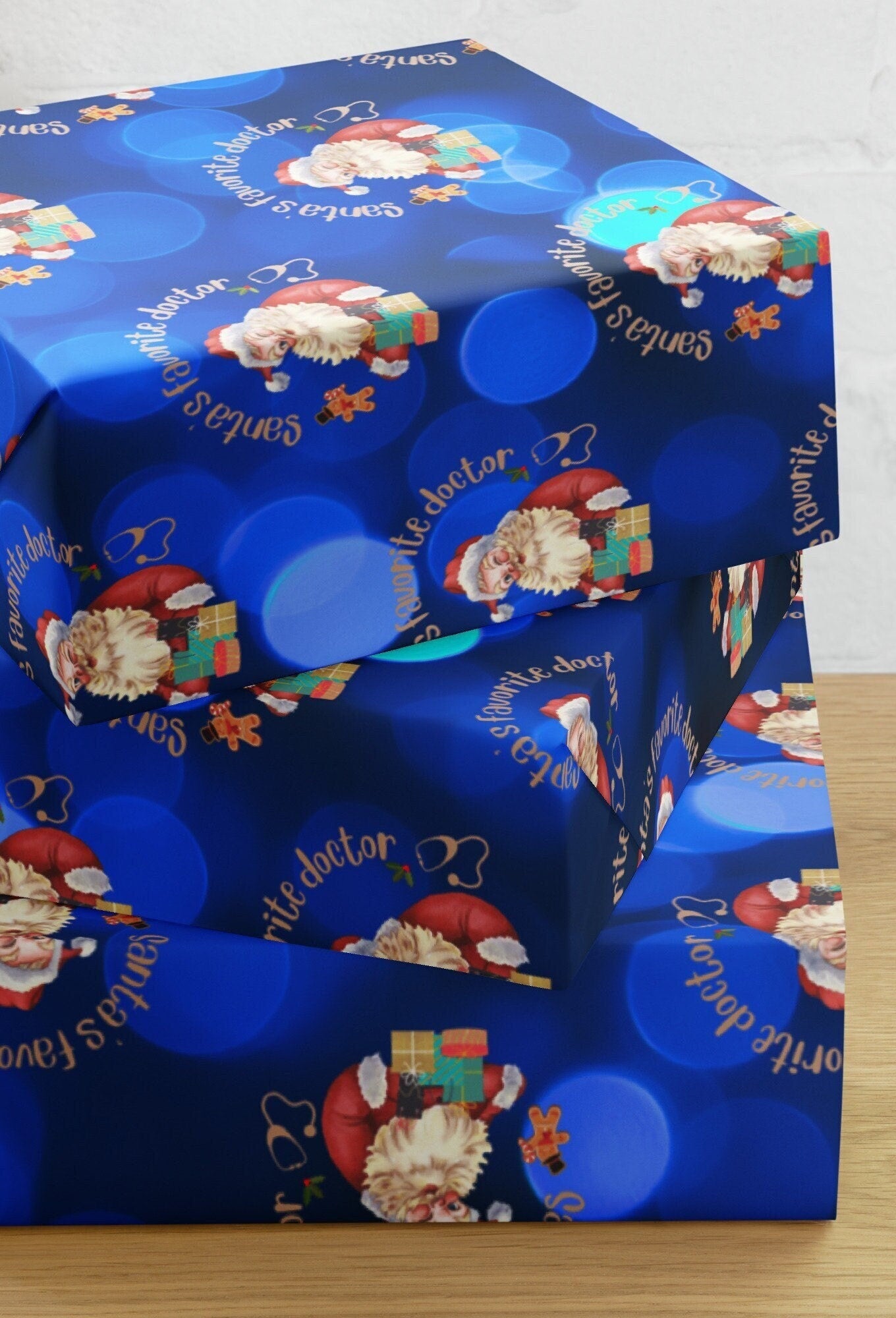Doctors Christmas Wrapping paper, Medical Graduation Christmas Gift Wrap, Christmas Wrap, Christmas Present Wrapping paper sheets