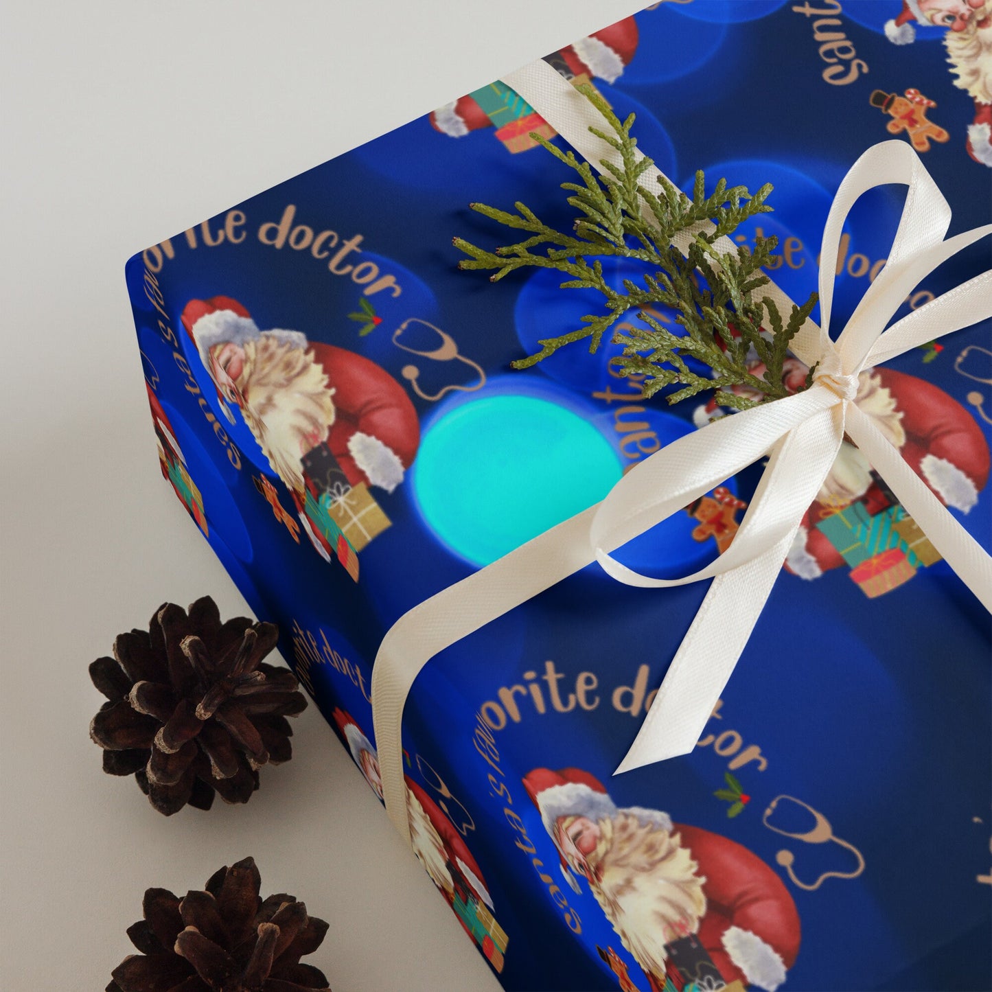Doctors Christmas Wrapping paper, Medical Graduation Christmas Gift Wrap, Christmas Wrap, Christmas Present Wrapping paper sheets