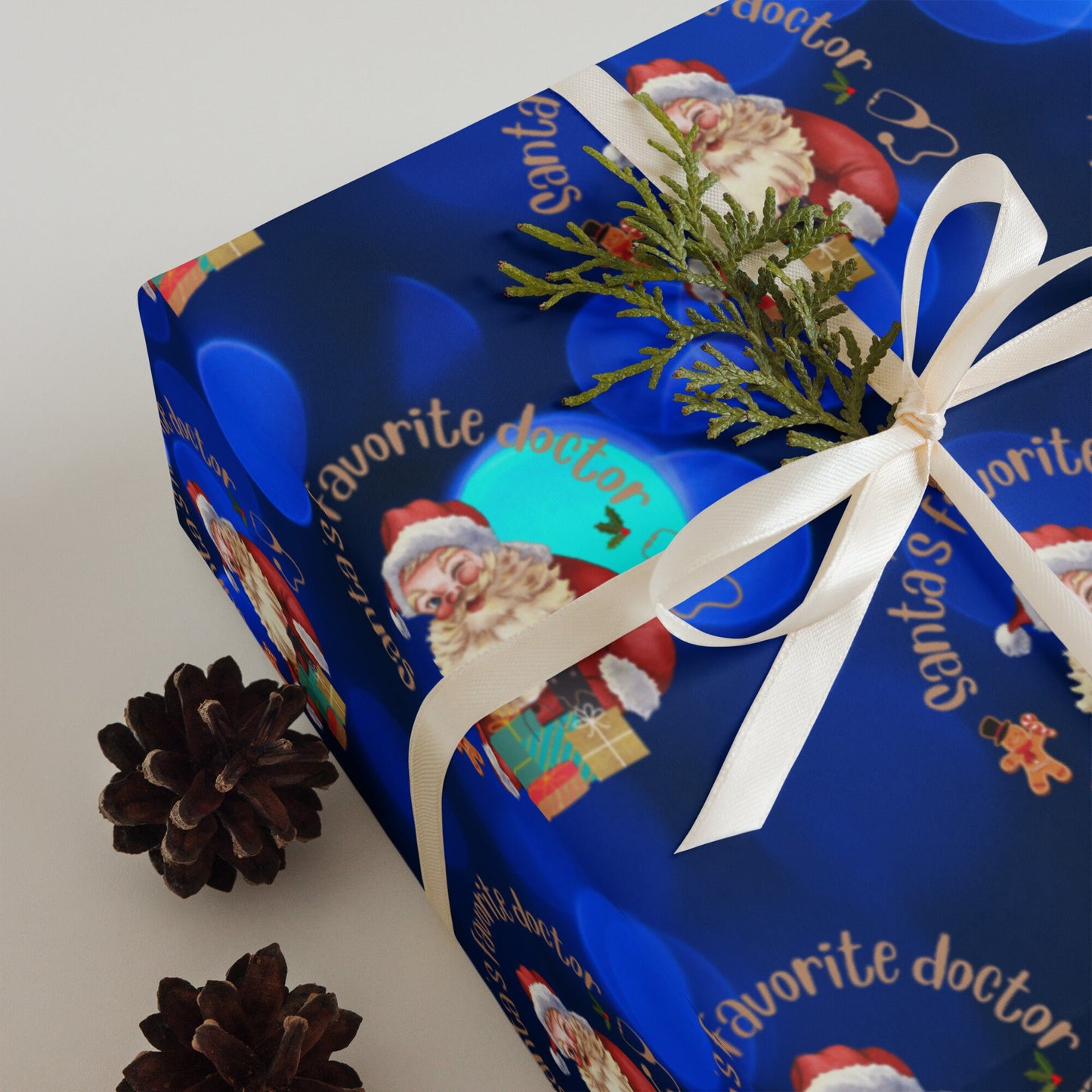 Doctors Christmas Wrapping paper, Medical Graduation Christmas Gift Wrap, Christmas Wrap, Christmas Present Wrapping paper sheets