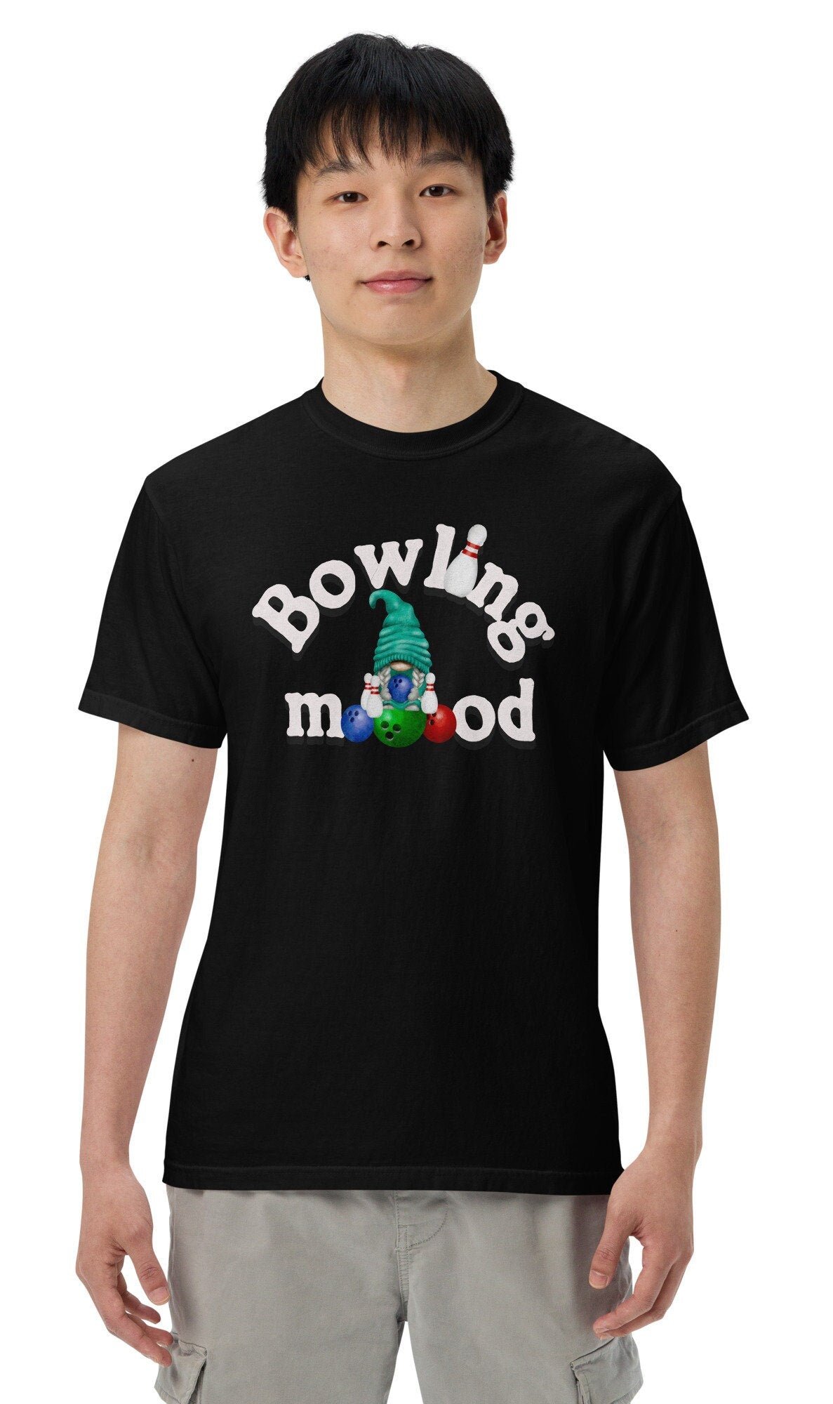 Comfort Colors Gnome Funny Bowling Shirt, Bowling Team Gift, Bowling T Shirt