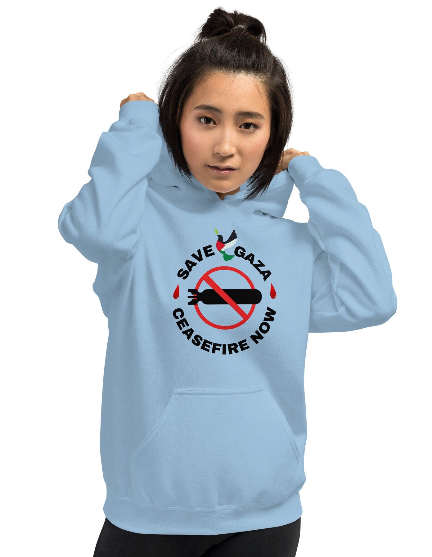 Save Gaza Hoodie, Stand with Palestine Sweatshirt,