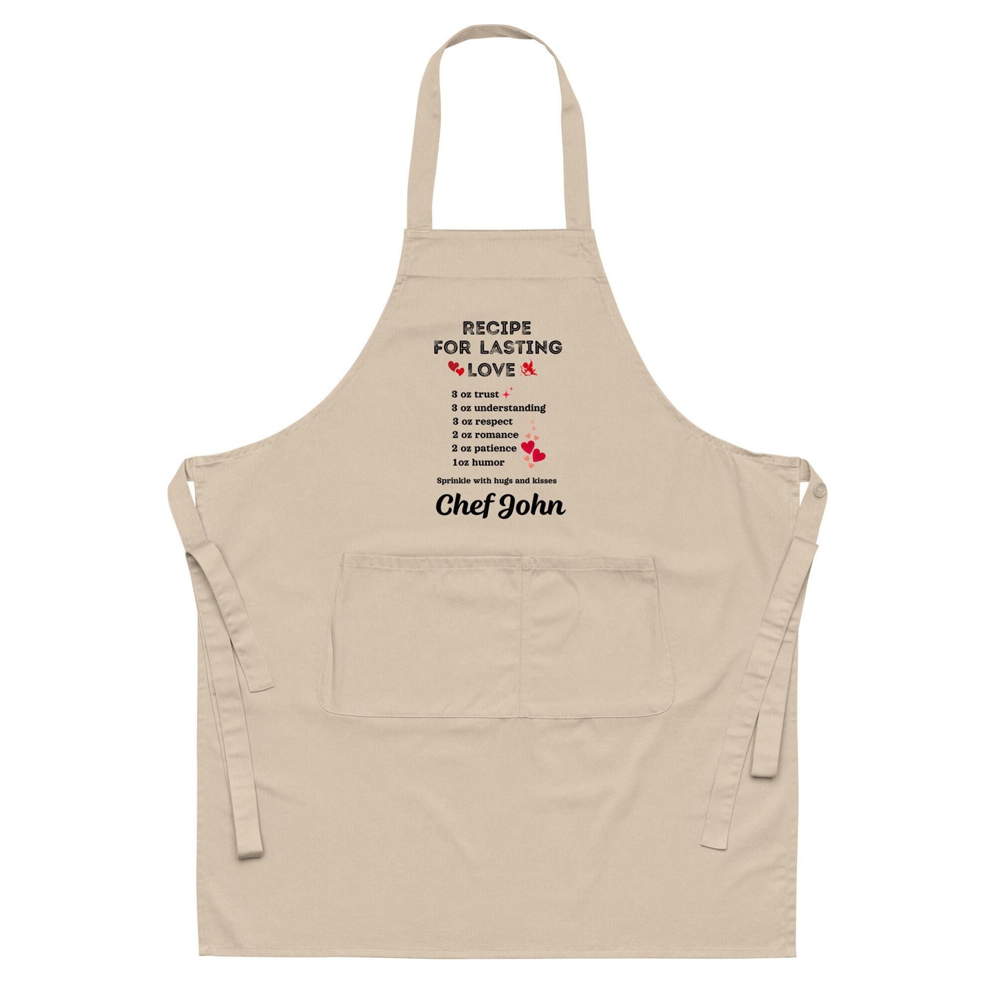 Valentine Organic cotton apron