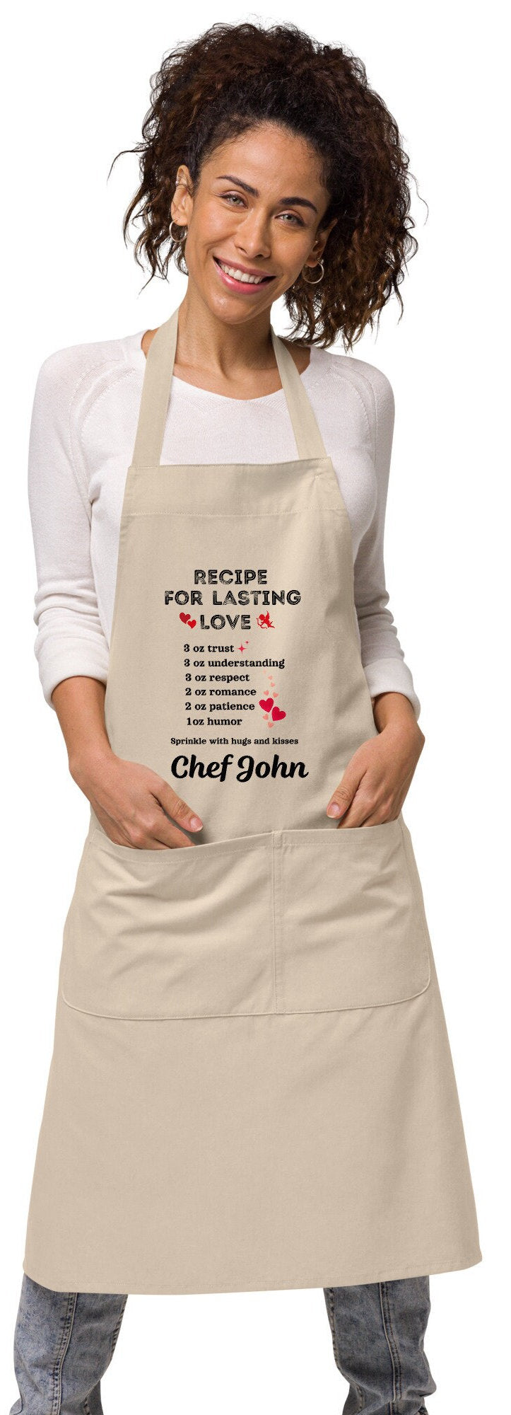 Valentine Organic cotton apron