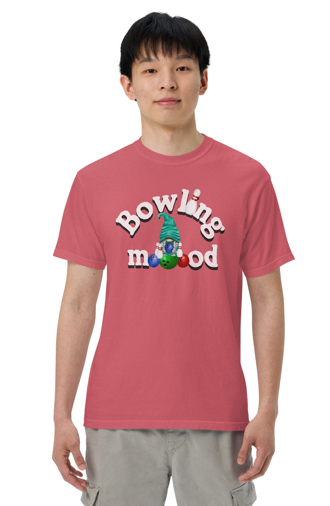 Comfort Colors Gnome Funny Bowling Shirt, Bowling Team Gift, Bowling T Shirt