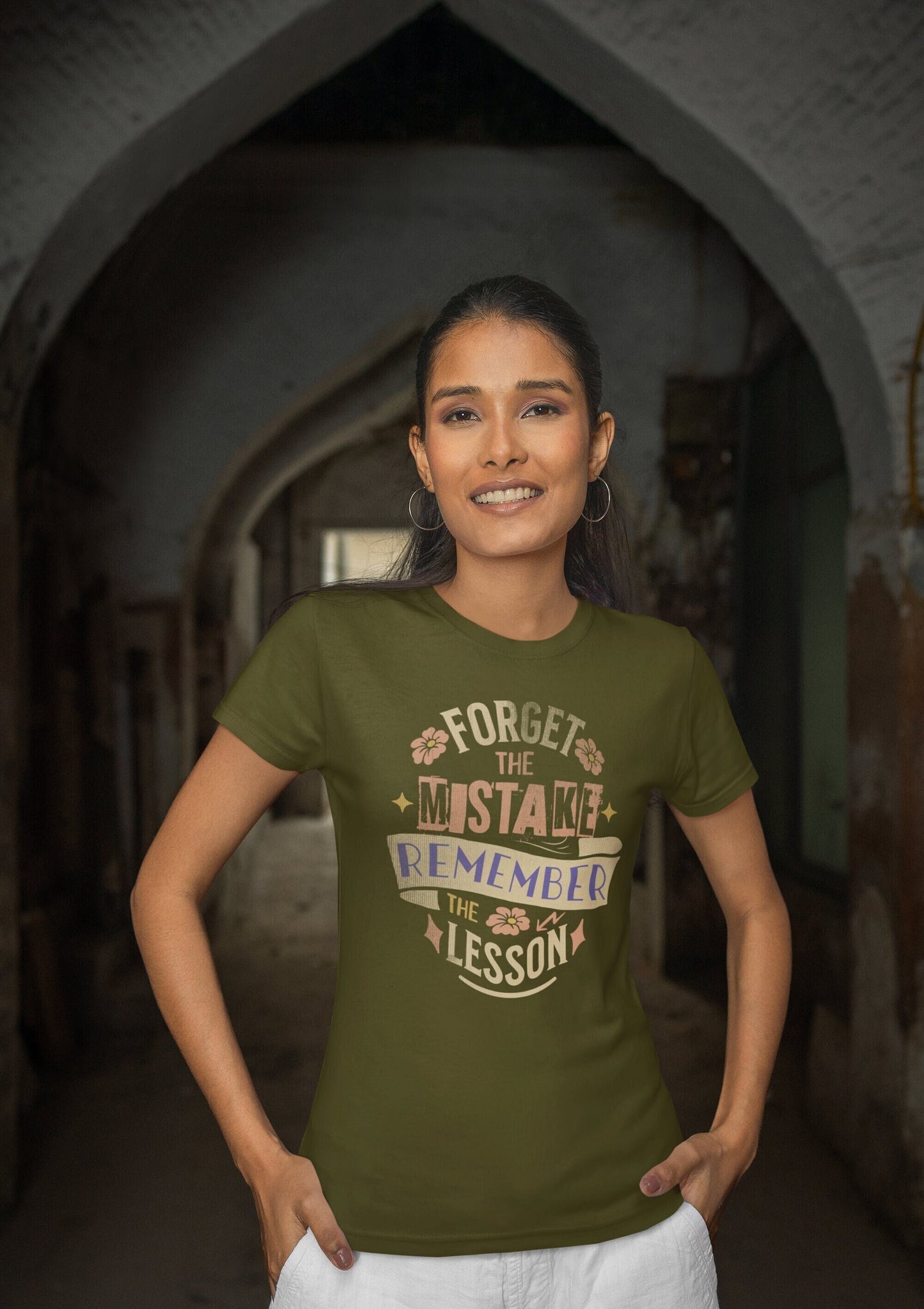 Forget the Mistake Remember the Lesson shirt, Mental Health T-shirt, Positive Tee