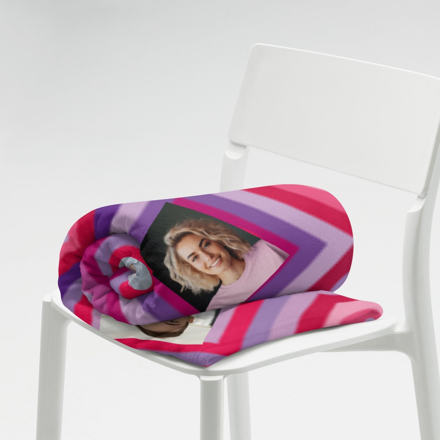 Personalized Valentine's Couple Name Throw Blanket