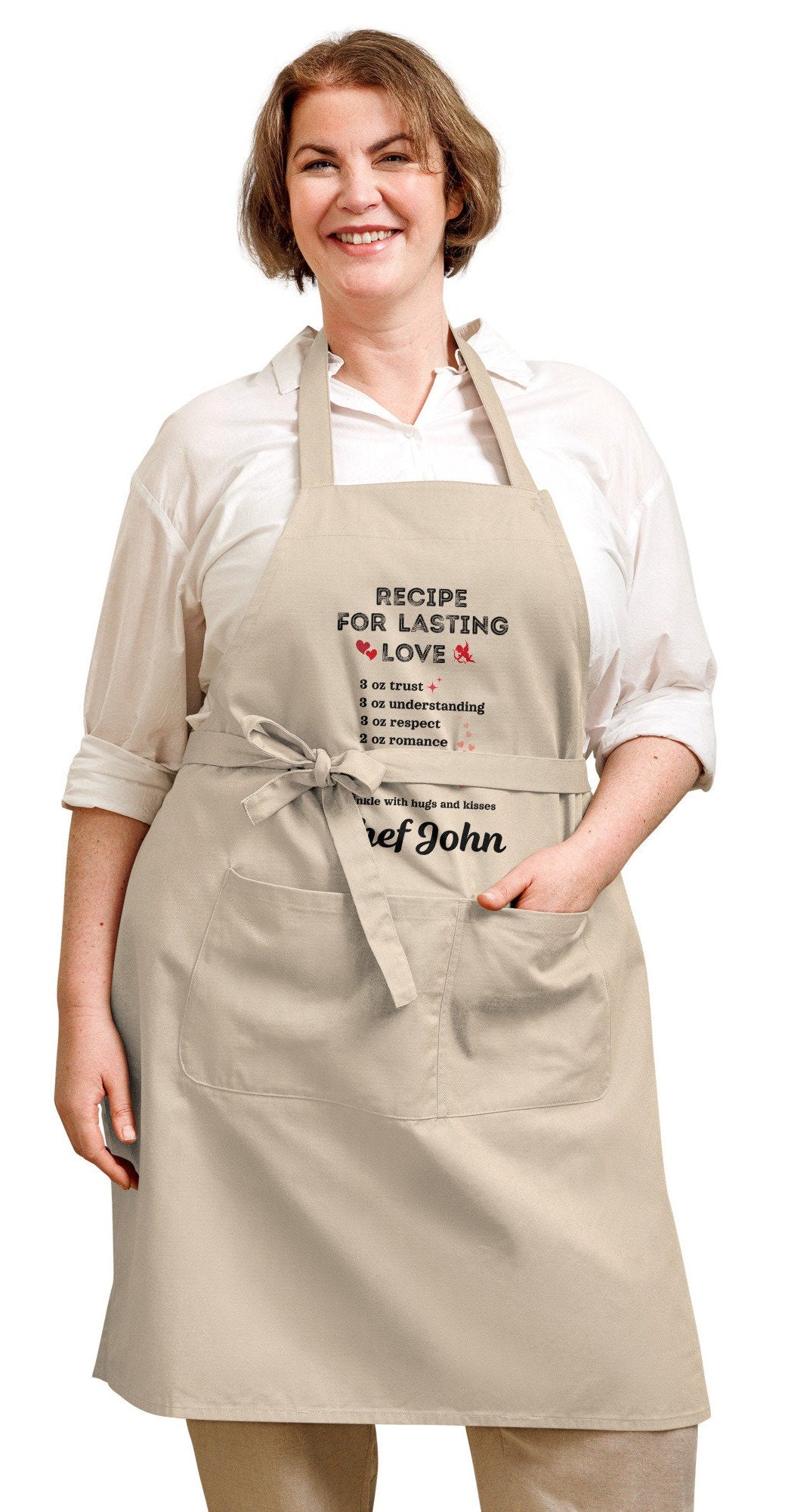 Valentine Organic cotton apron