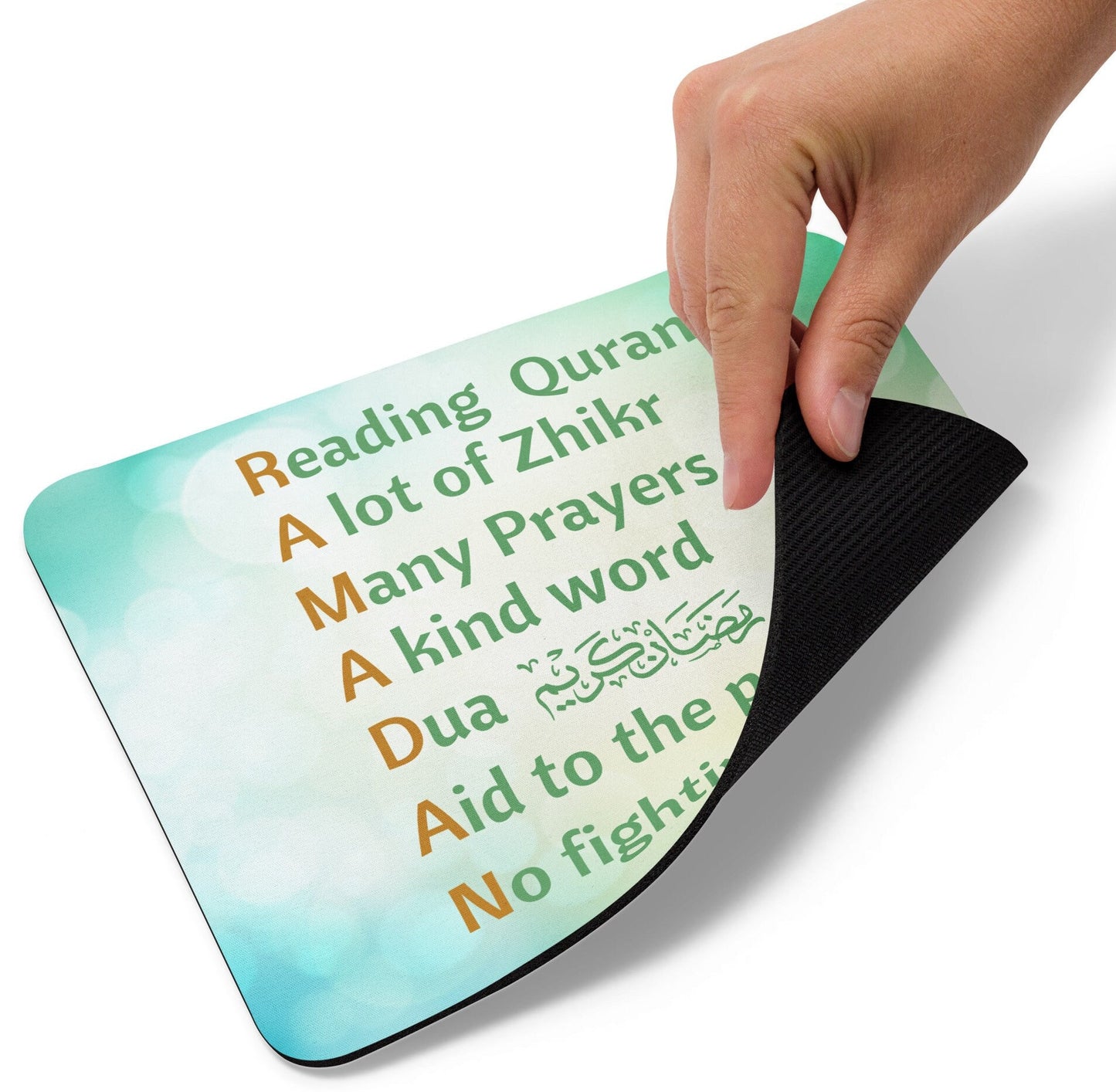 8.7"x7.1" Ramadan Mouse pad, Ramadan Decoration