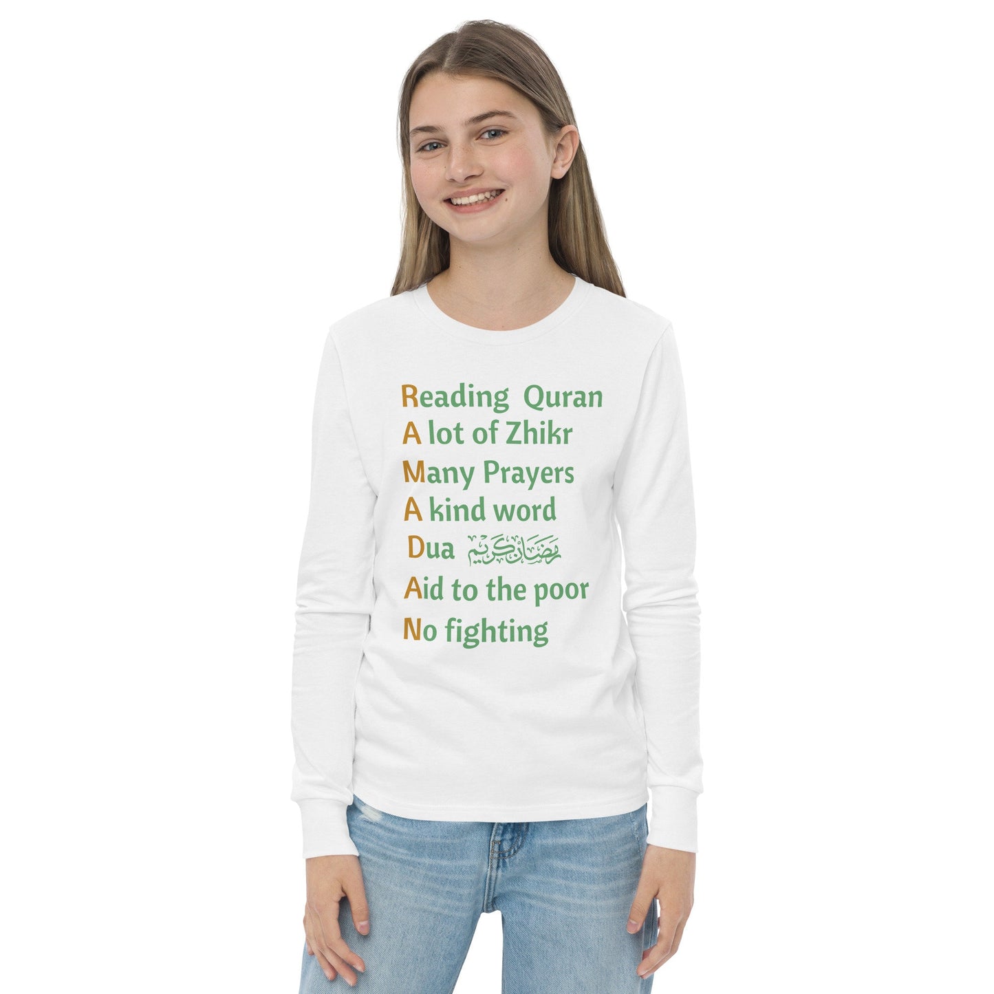 Ramadan Youth long sleeve tee, Ramadan Kid Shirt