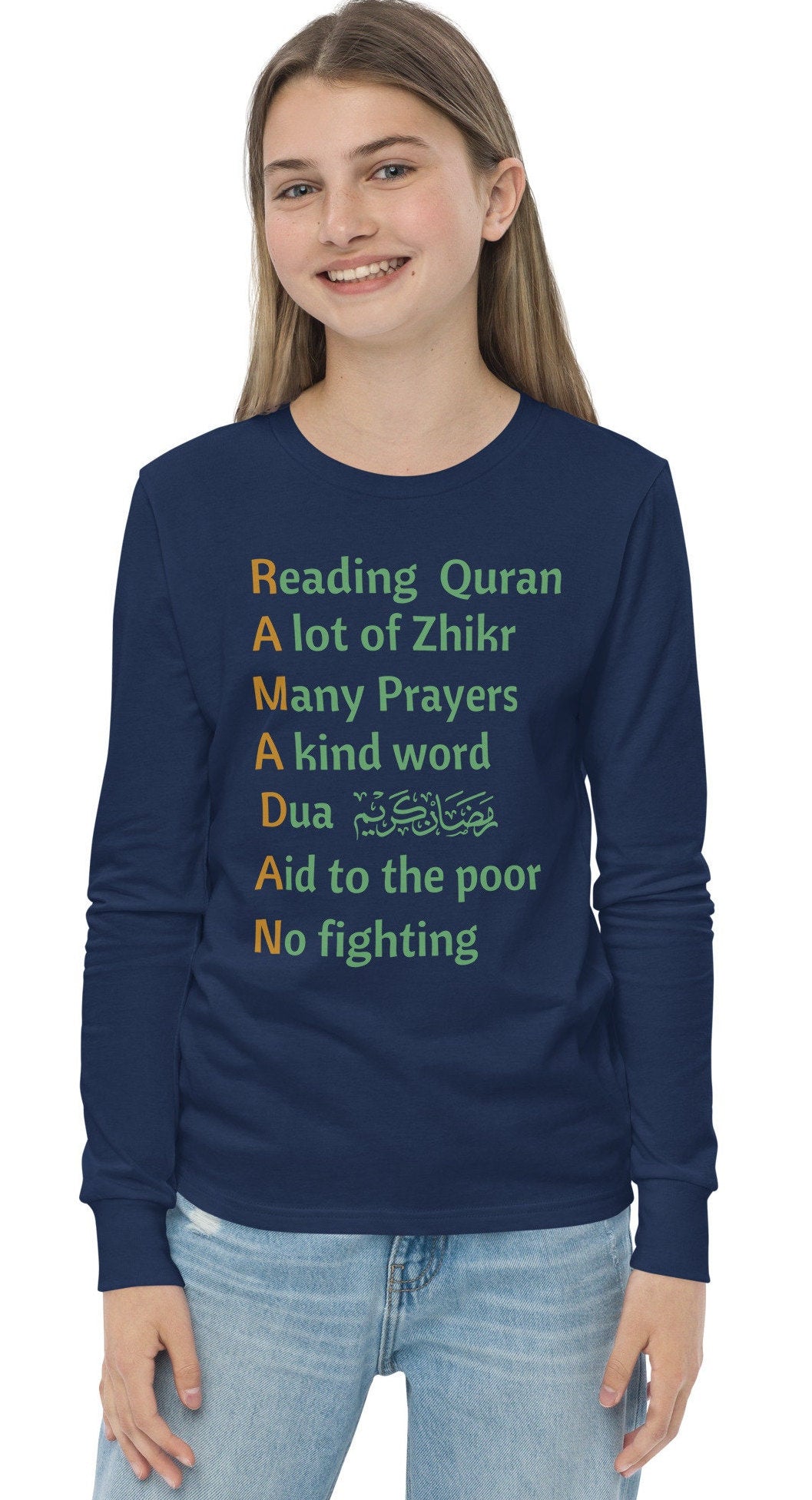 Ramadan Youth long sleeve tee, Ramadan Kid Shirt